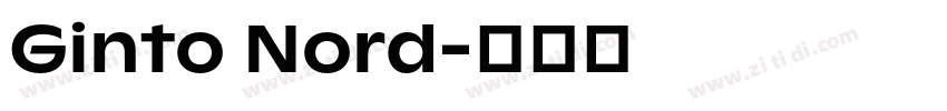 Ginto Nord字体转换